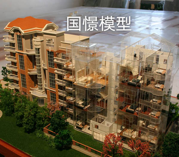 五寨县建筑模型